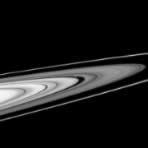 Cassini - Saturn - Rings with Pan Making Waves